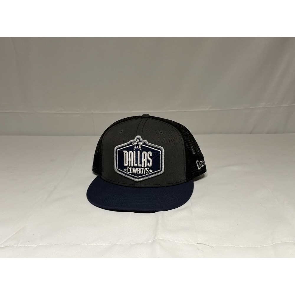 Dallas Cowboys Hat Cap Mens One Size Blue NFL Football New Era Mesh Trucker
